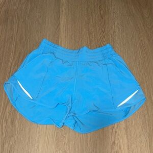 Lululemon Hotty Hot High Rise 2.5in color Kayak Blue
